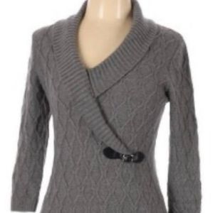 Calvin Klein Gray Sweater Dress